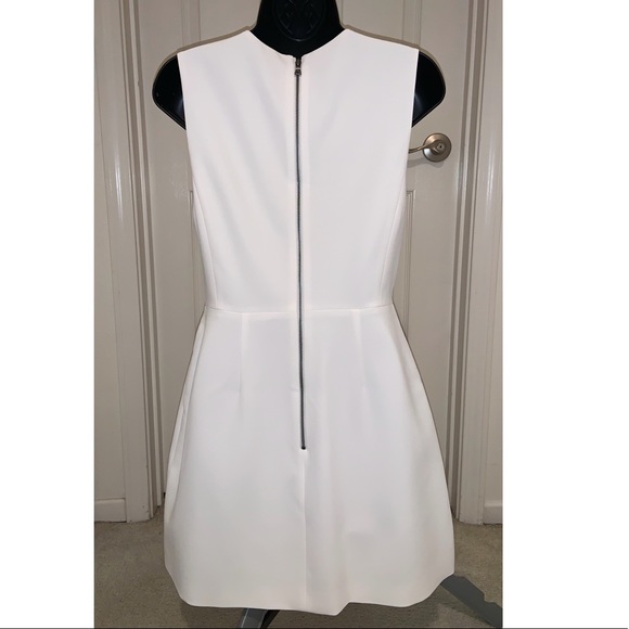Alice & Olivia Asymmetrical White Wrap Dress—NWT - Picture 10 of 16